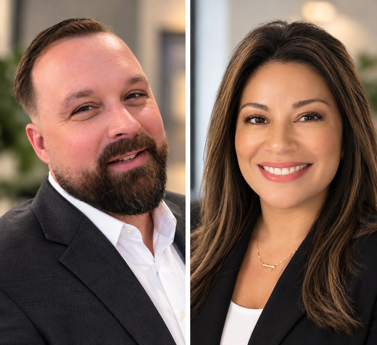 Ysha and Jarrod, the advisors behind Oakstone Insurance Group